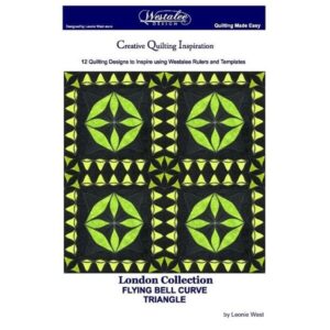 London Collection Flying Bell Curve Triangle 12 Bell Curve Triangle Designs Book