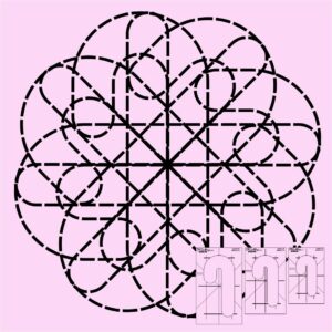 DM Quilting - Cane Templates