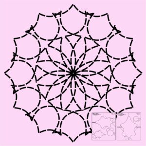 DM Quilting - Holly Leaf Templates