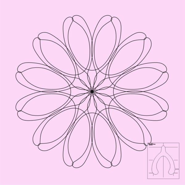 DM Quilting - Wish Bone Templates - Image 4