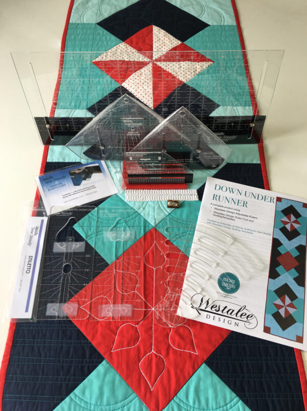 Down Under Table Runner Project By Anita Ellis