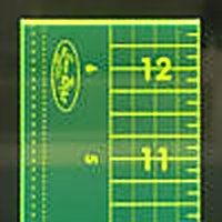 12.5" CENTERING & BORDER RULER BY SEW BIZ
