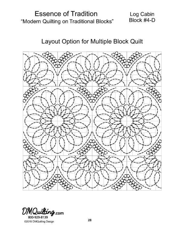Log Cabin Quilt Ruler Work Designs Pattern - by Donna McCauley - Image 5