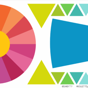 SARIDITTY Roulette Fabric Panel