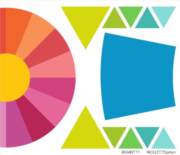 SARIDITTY Roulette Fabric Panel