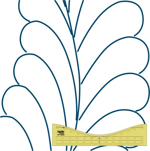 Feather Ruler Organizer Pattern by Lorena Corzatt - Image 4