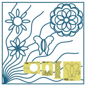 Westalee Design Leonie Selection 4pc Template Set