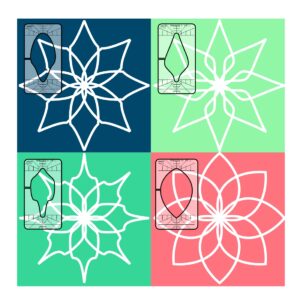 Westalee Design 4pc Spin-e-fex #3 Template Collection