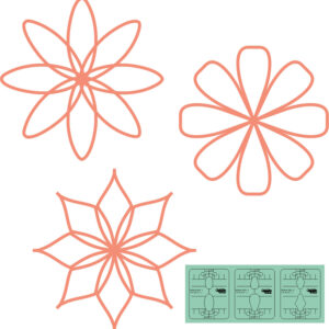Westalee Design Mini Spin-E-Fex Templates