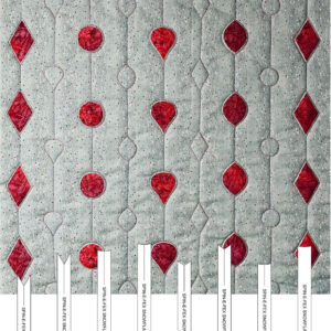 Westalee Design Edge to Edge Snowflake Shape Keys